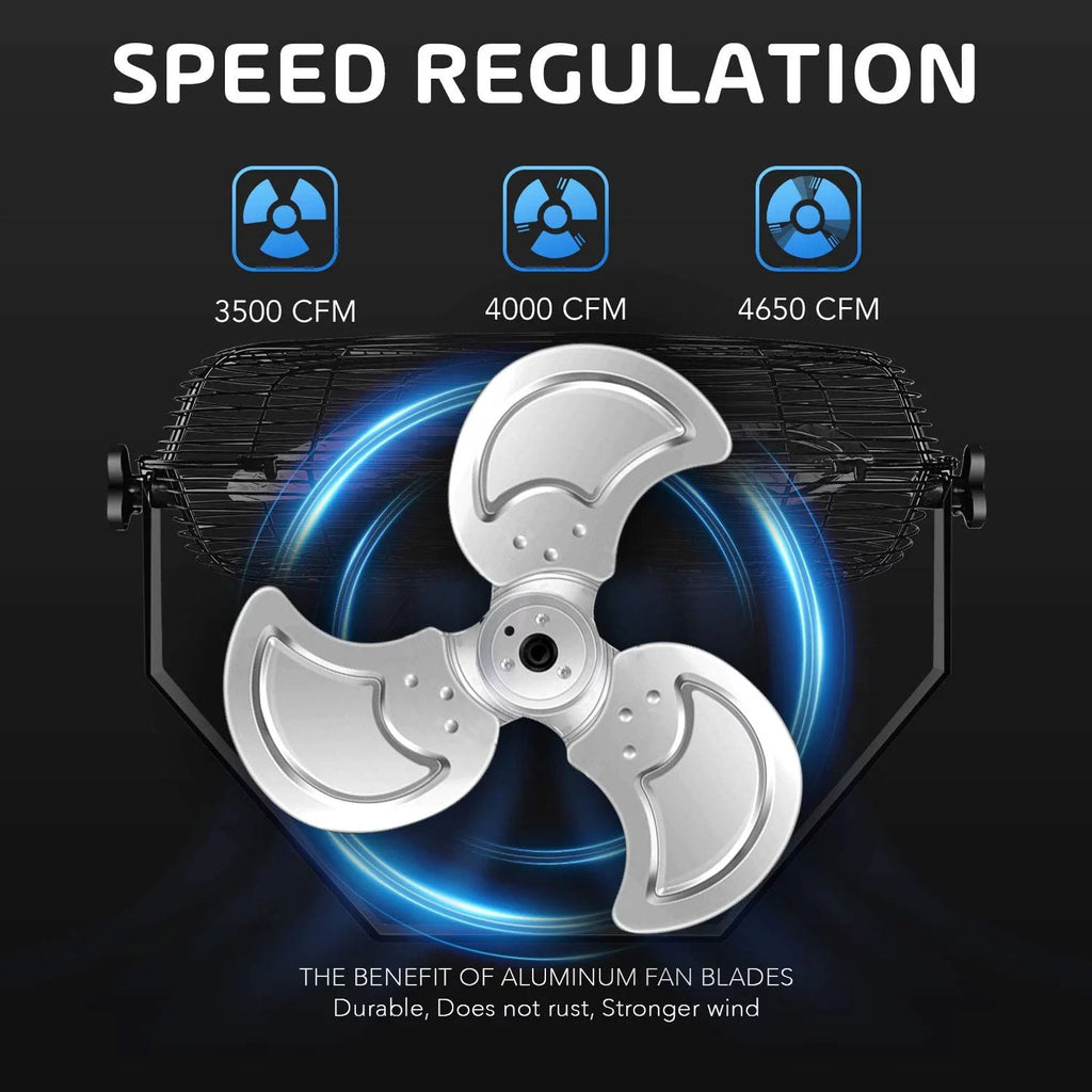 18'' 3 Speed Metal Ventilation Fan 2-Pack F5922