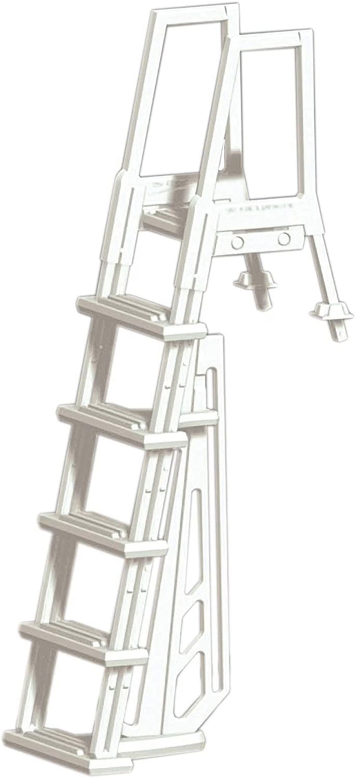 Heavy Duty Resin In-Pool Ladder with Entrapment Barrier T82495