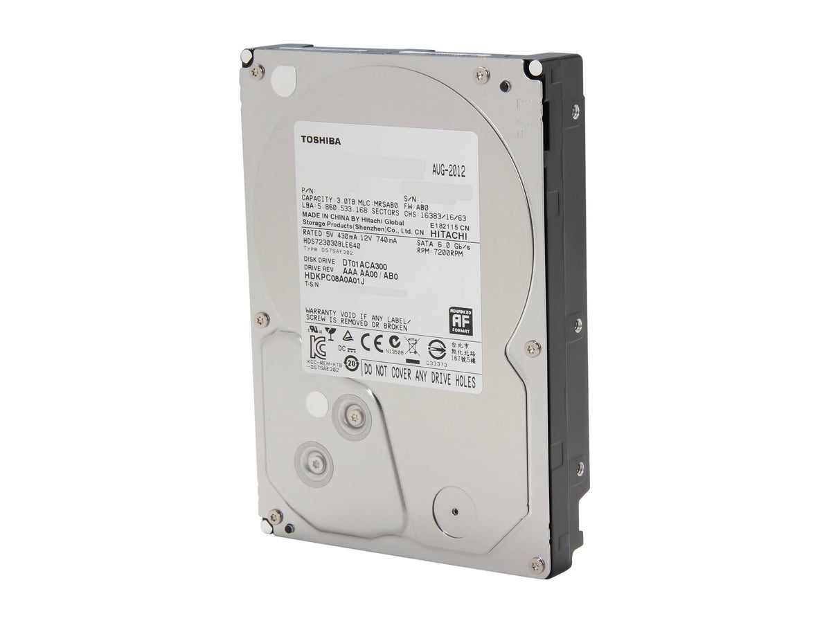 3tb SATA Internal Hard Drive F502