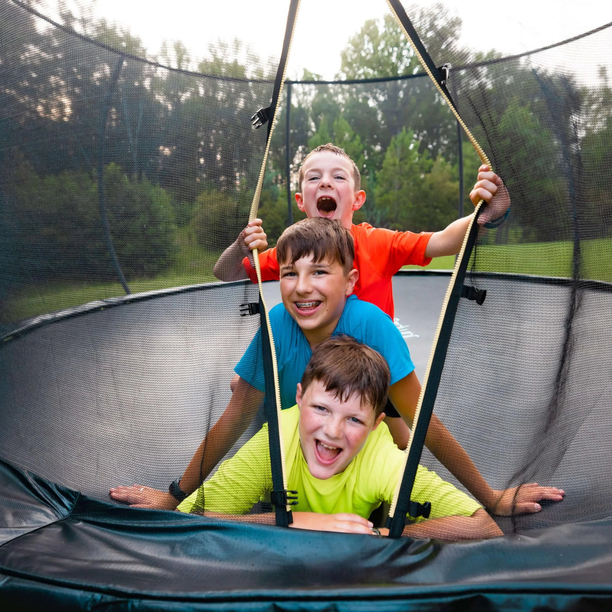 8FT 10FT 12FT 14FT Trampoline with Enclosure and Ladder M2276