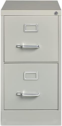 Light Gray 2-Drawer Vertical File Cabinet R1662
