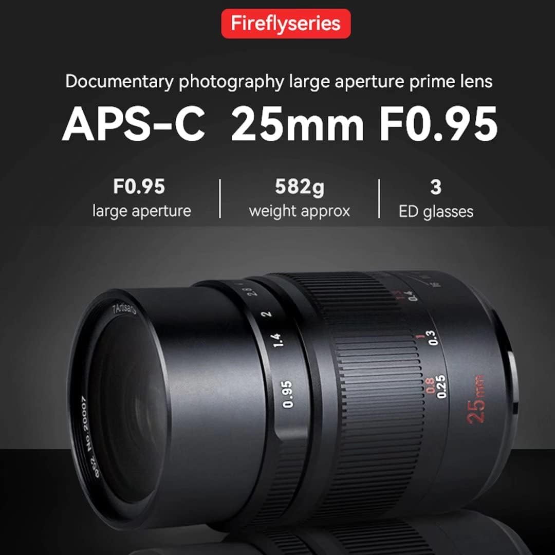 25mm F0.95 APS-C Manual Prime Lens for M43 Mount K950834