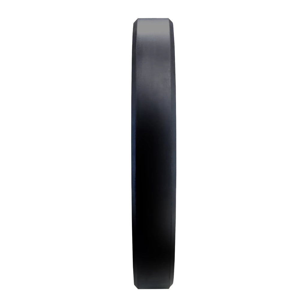 25 lb Black Olympic Bumper Plate Z888