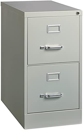 Light Gray 2-Drawer Vertical File Cabinet R1662
