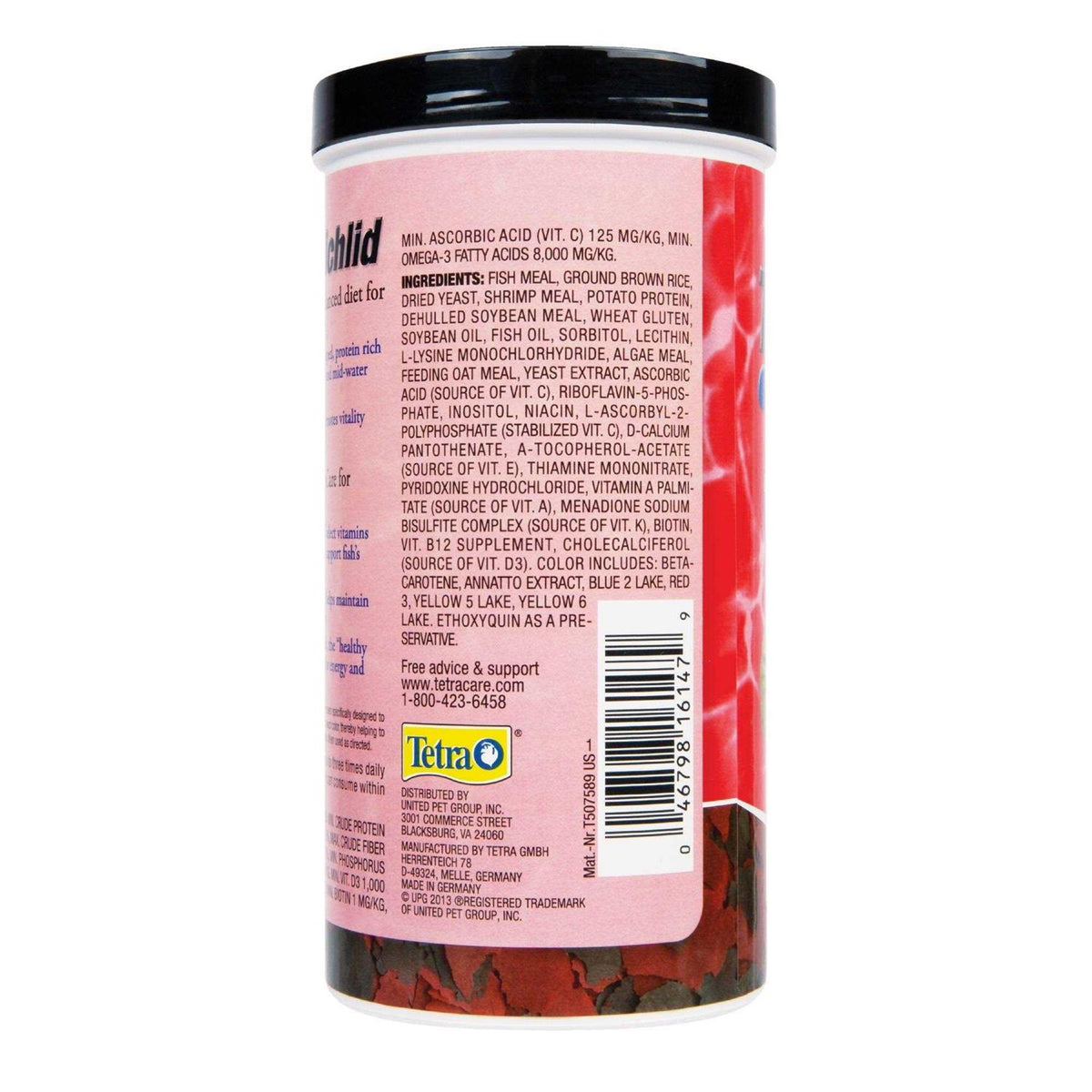 Cichlid Fish Food Flakes D2541