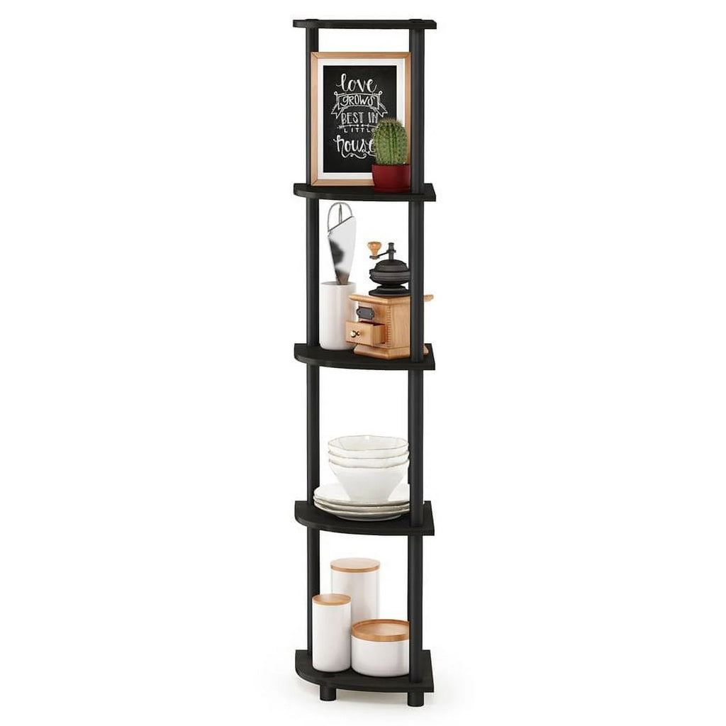 5 Tier Corner Display Rack Shelving Unit X802