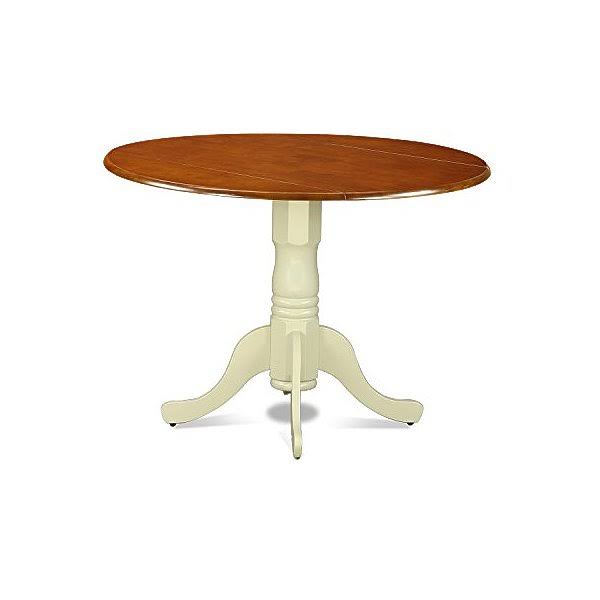 3 Pcs Dining Set with 2 Wood Chairs in Buttermilk P5787
