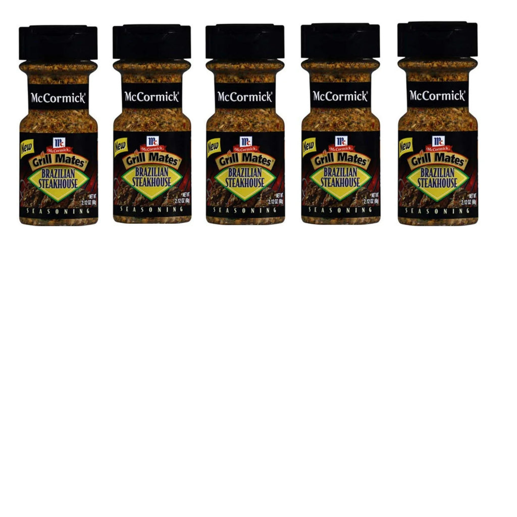 Brazilian Steakhouse Seasoning 2.12 Ounce Bottle Pack Of 5 K164