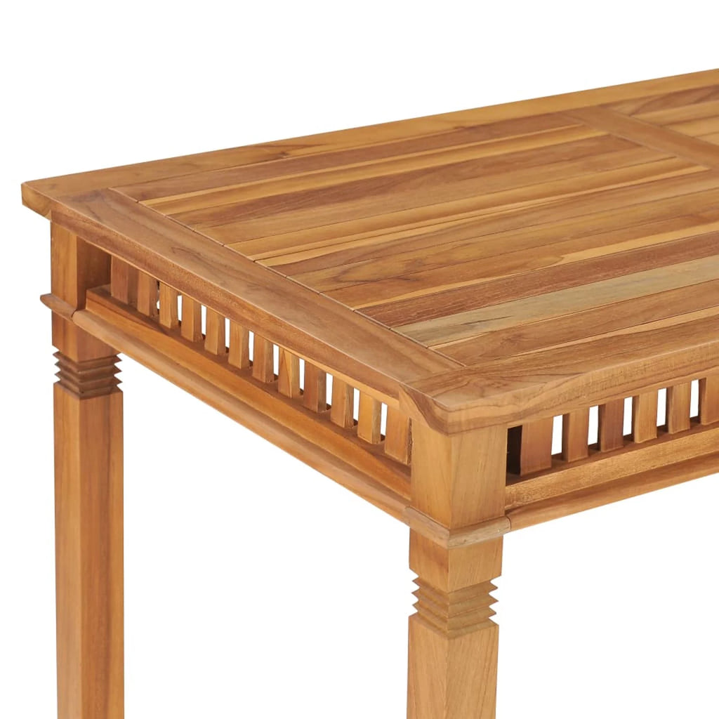 Solid Teak Wood Patio Dining Table J4990