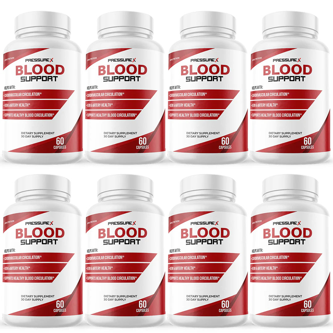 Blood Pressure Support 8 Bottles C369