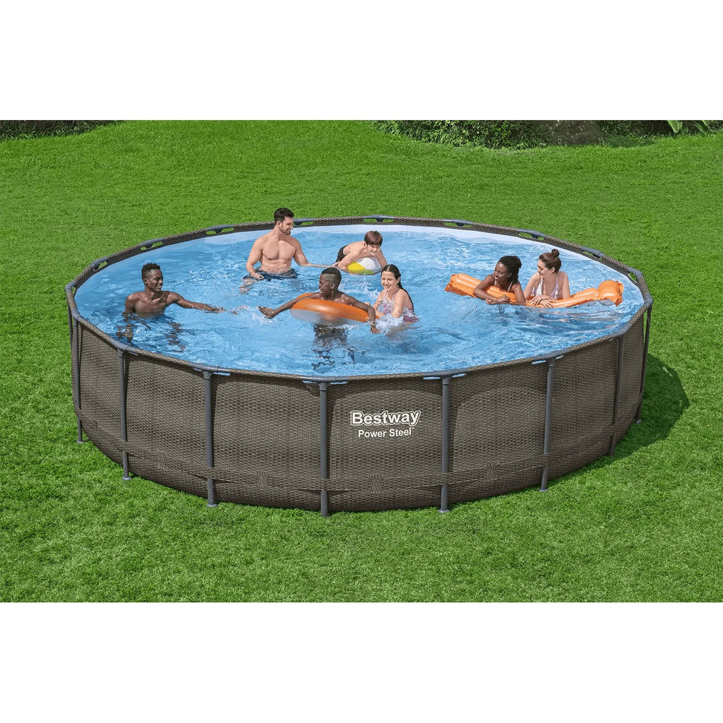 18 x 48 Round Above Ground Pool Set J92155
