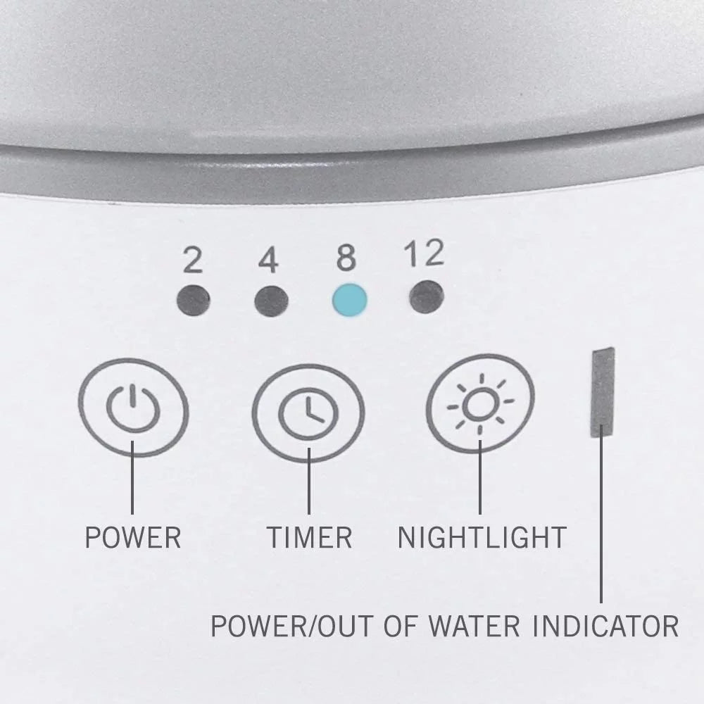 Cool Mist Ultrasonic Humidifier with Essential Oil Tray C95390