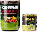 Chocolate Superfood Powder and Lemonade Plant Based BCAA Powder F41389