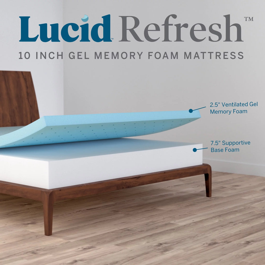 Queen Firm Gel Memory Foam Mattress G829