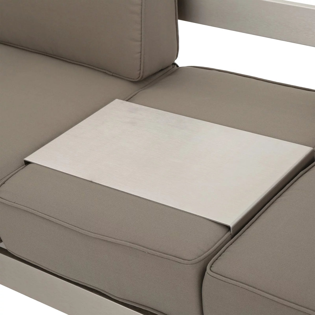 Aluminum Patio Sofa with Cushions U751