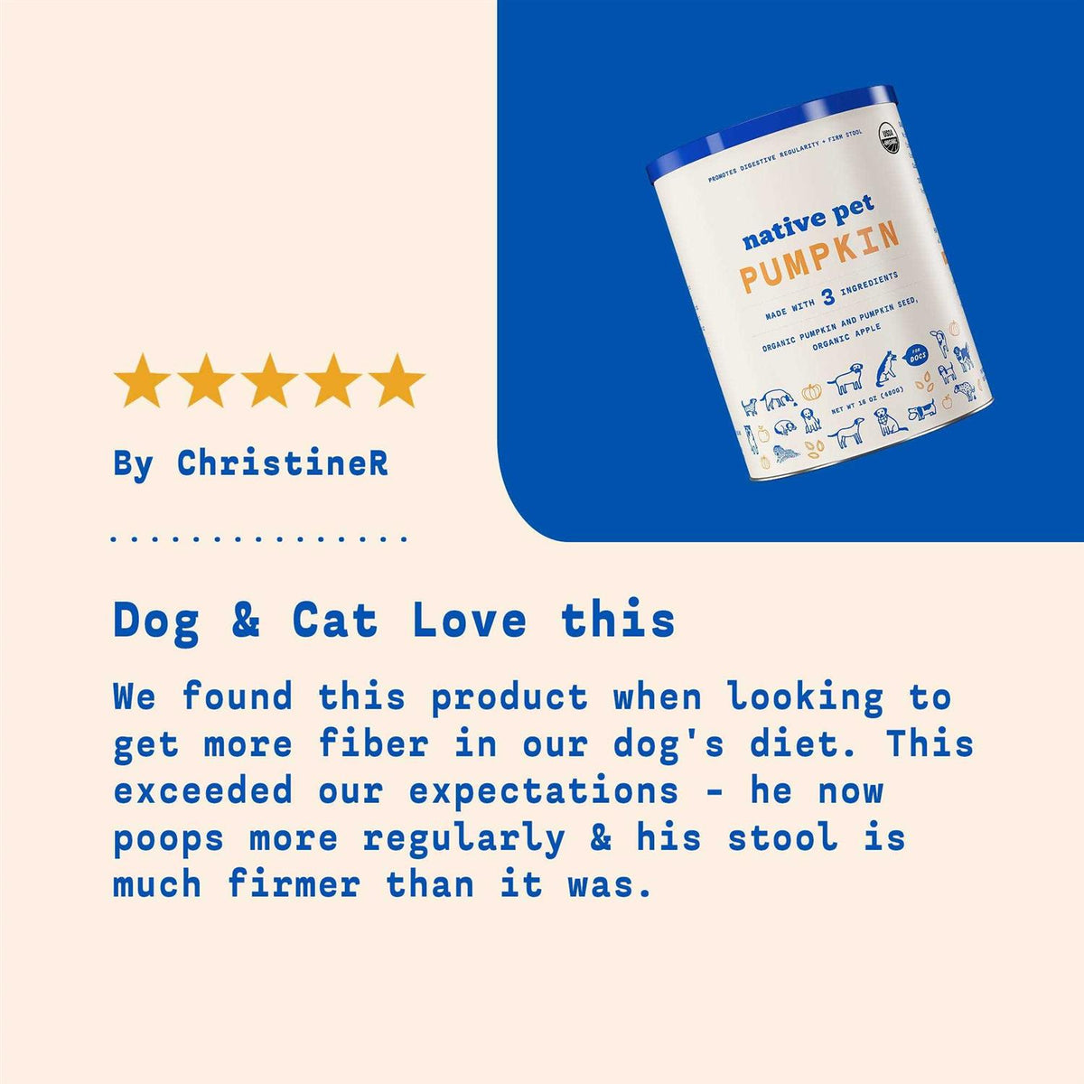 Pumpkin Powder Pet Supplies E342