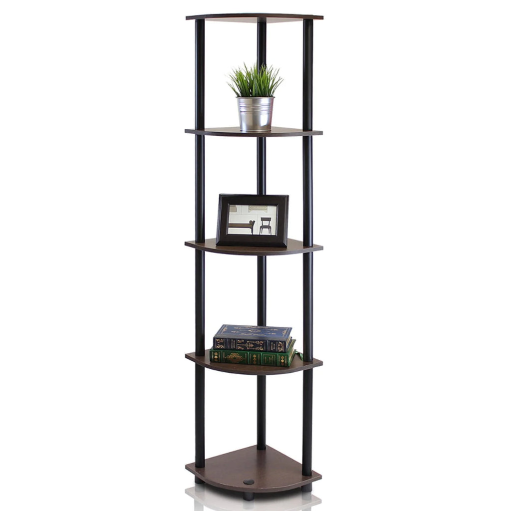5 Tier Corner Display Rack Shelving Unit X802