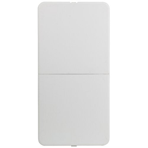 4' White Plastic Folding Table with Adjustable Legs C617517