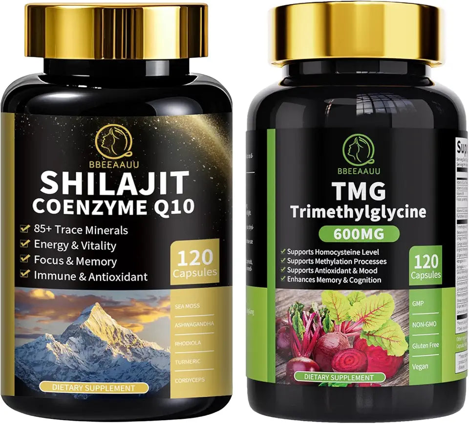 Shilajit Capsules with Sea Moss & TMG Y745