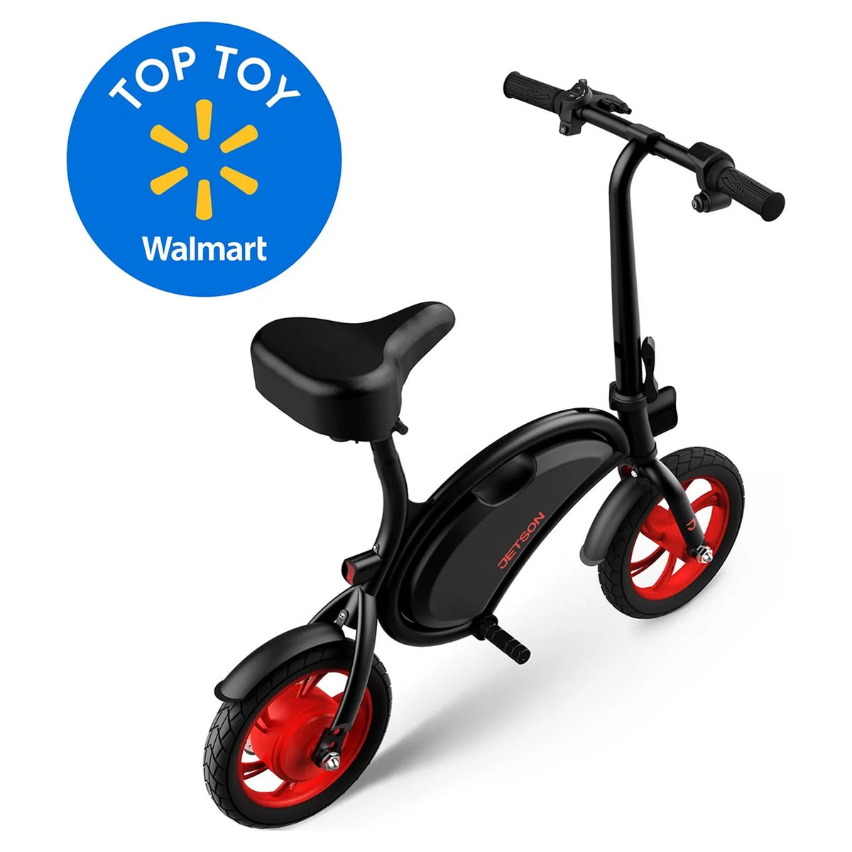 Folding Electric Ride-On with Twist Throttle, Black Y8840