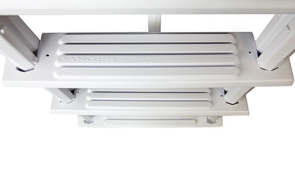 Heavy Duty Resin In-Pool Ladder with Entrapment Barrier T82495