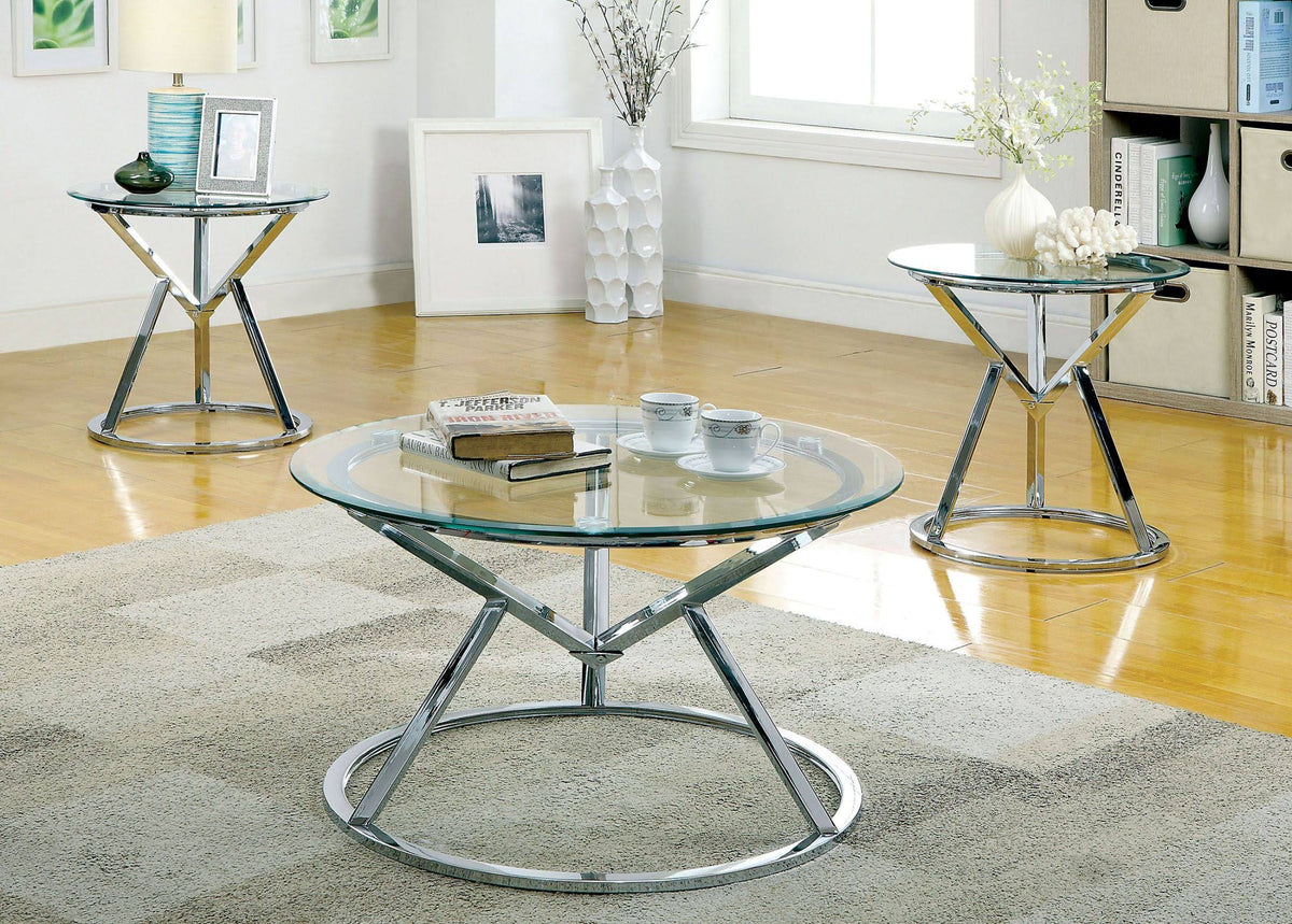 Chrome End Table O368708