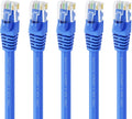 Cat 6 Ethernet Cable 100 ft (5-Pack) Blue P2534