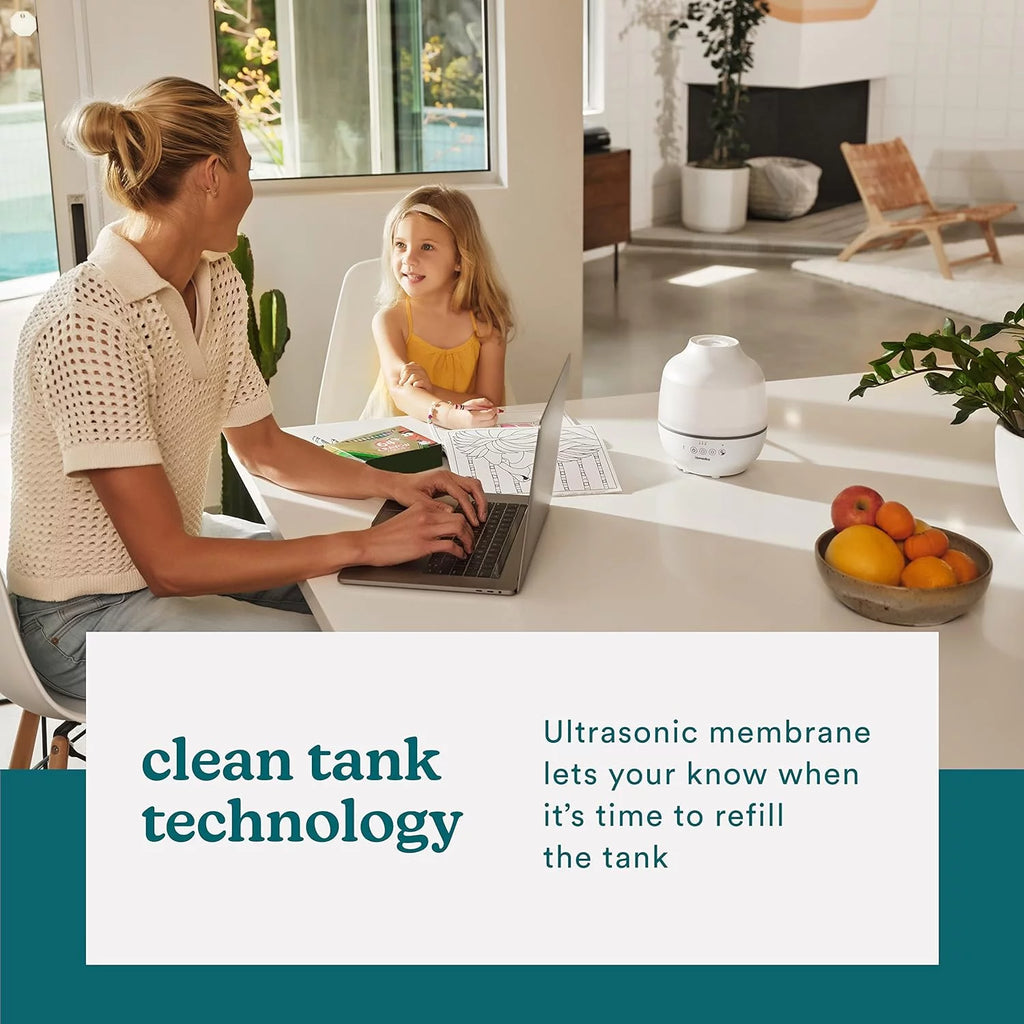Cool Mist Ultrasonic Humidifier with Essential Oil Tray C95390