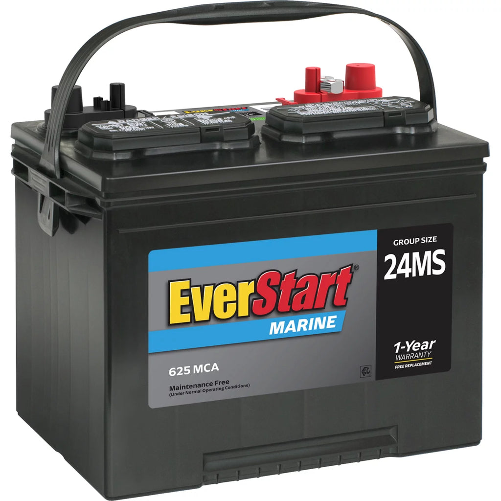 Lead Acid Marine Starting Battery Group Size 24MS 12 Volt 1000 MCA C2430