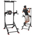 Adjustable Power Tower Dip Station Pull up Bar D913