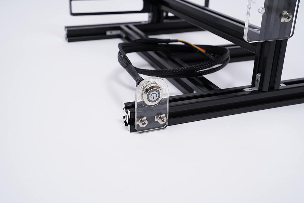 Aluminum Computer Case Frame Chassis Rack Pack of 2 H60071