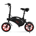 Folding Electric Ride-On with Twist Throttle, Black Y8840