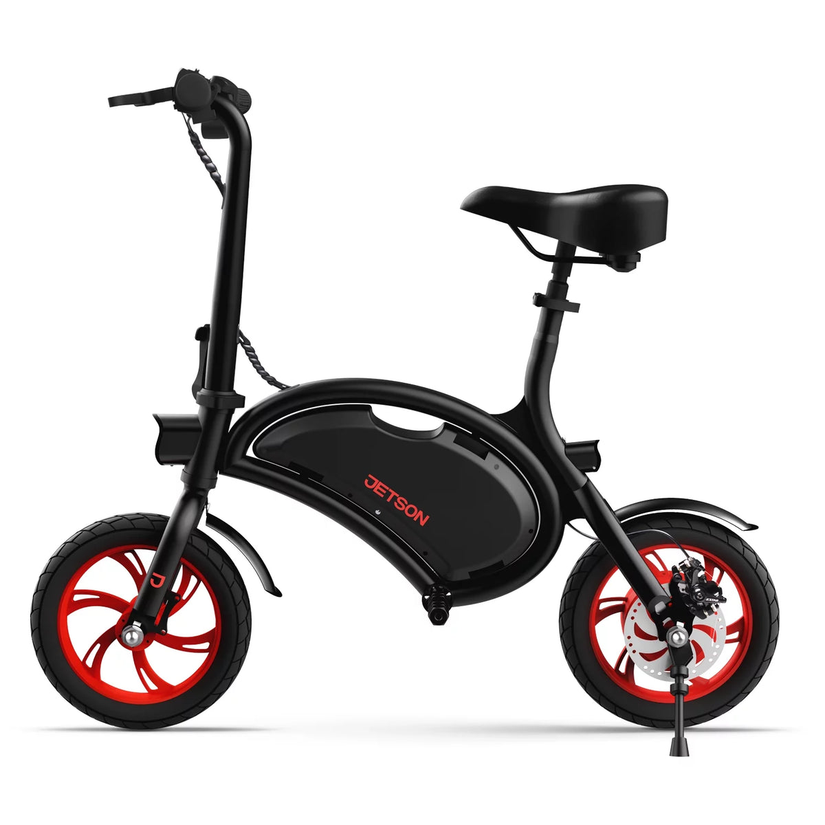 Folding Electric Ride-On with Twist Throttle, Black Y8840