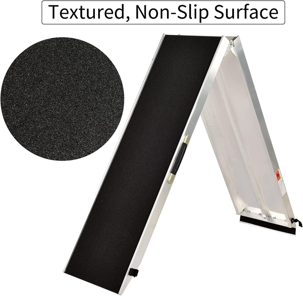 Silver Folding Aluminum Pet Ramp N817608