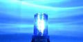 Blue LED Steady-ON Warning Light, Pack of 2 O6698