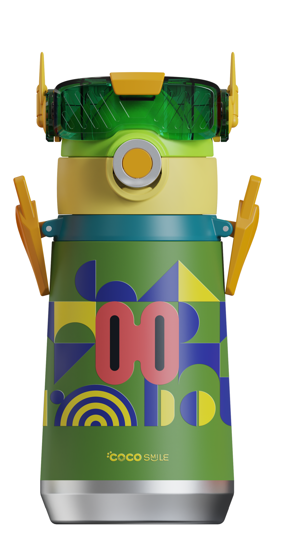 Green Color Thermos Cup K349