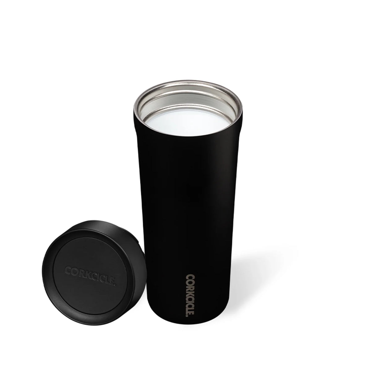 17 oz Stainless Steel Tumbler, Matte Black B234