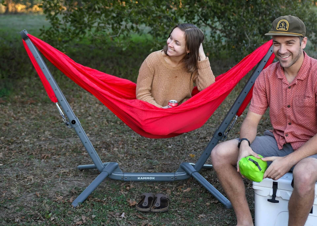 Gray Hammock Stand J673