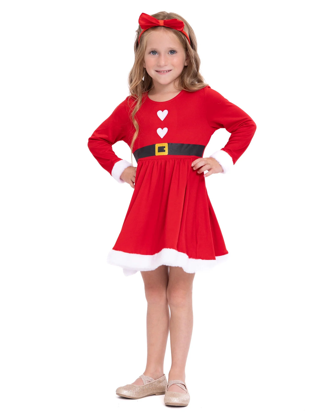 Santa Dress with Hat, 2-Piece I791269