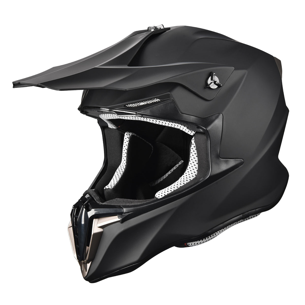 Matte Black Full Face Helmet A206