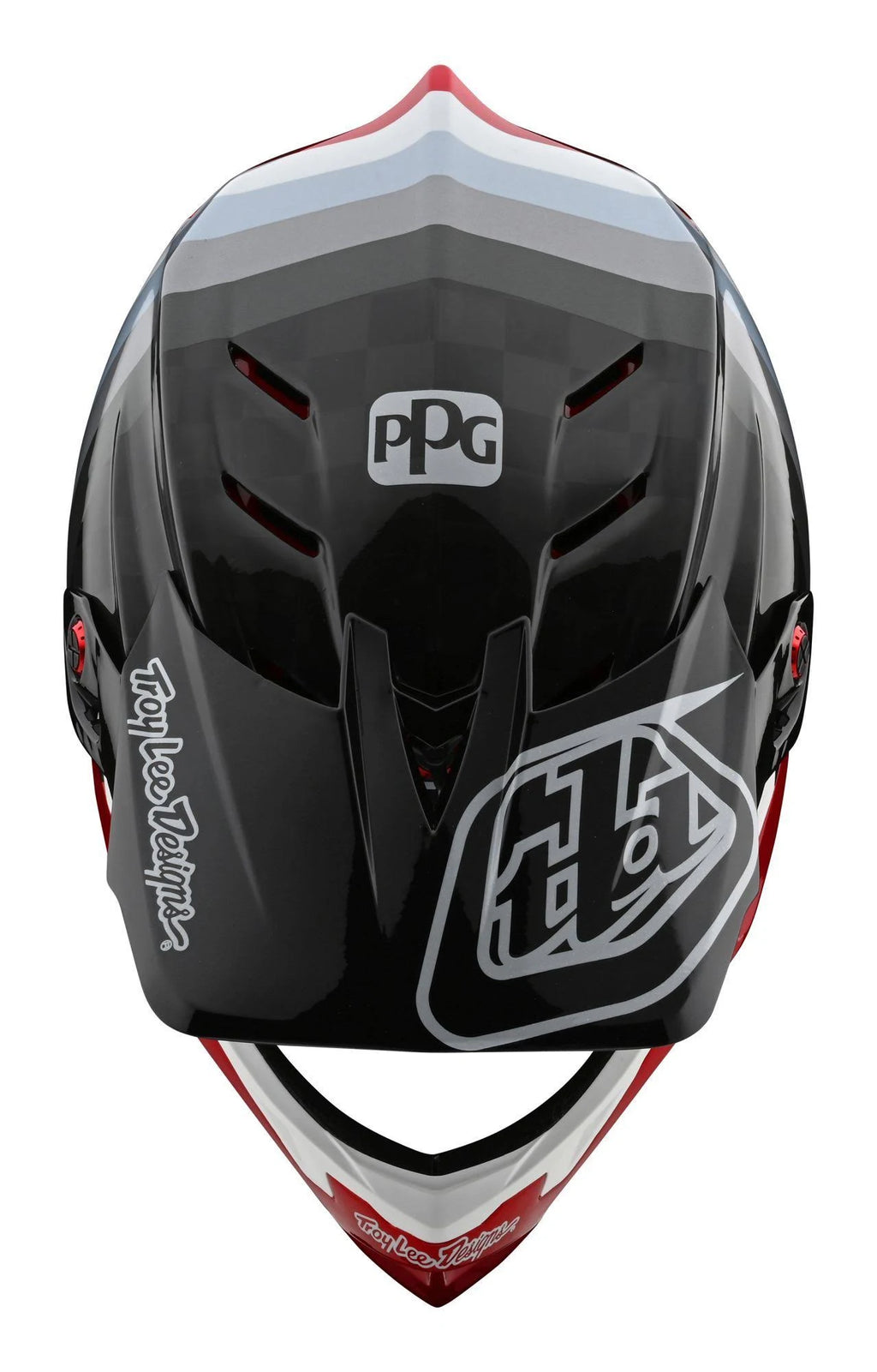 Black-Red D4 Carbon Helmet C3776