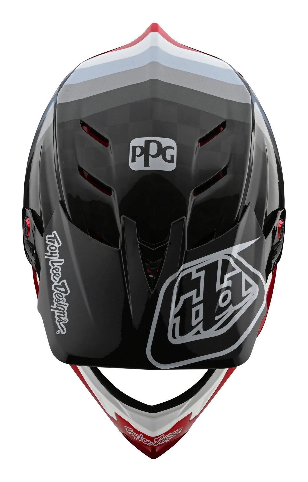 Black-Red D4 Carbon Helmet C3776