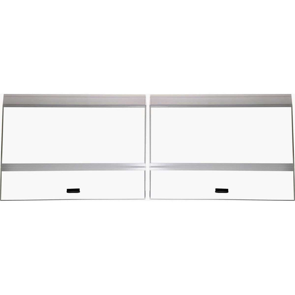 Glass Canopy 2 Piece Set for Aquarium Fish Tank K68627