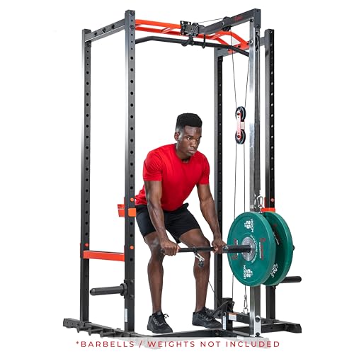 Strength Rack Power Cage with 1000 LB Weight Capacity U424