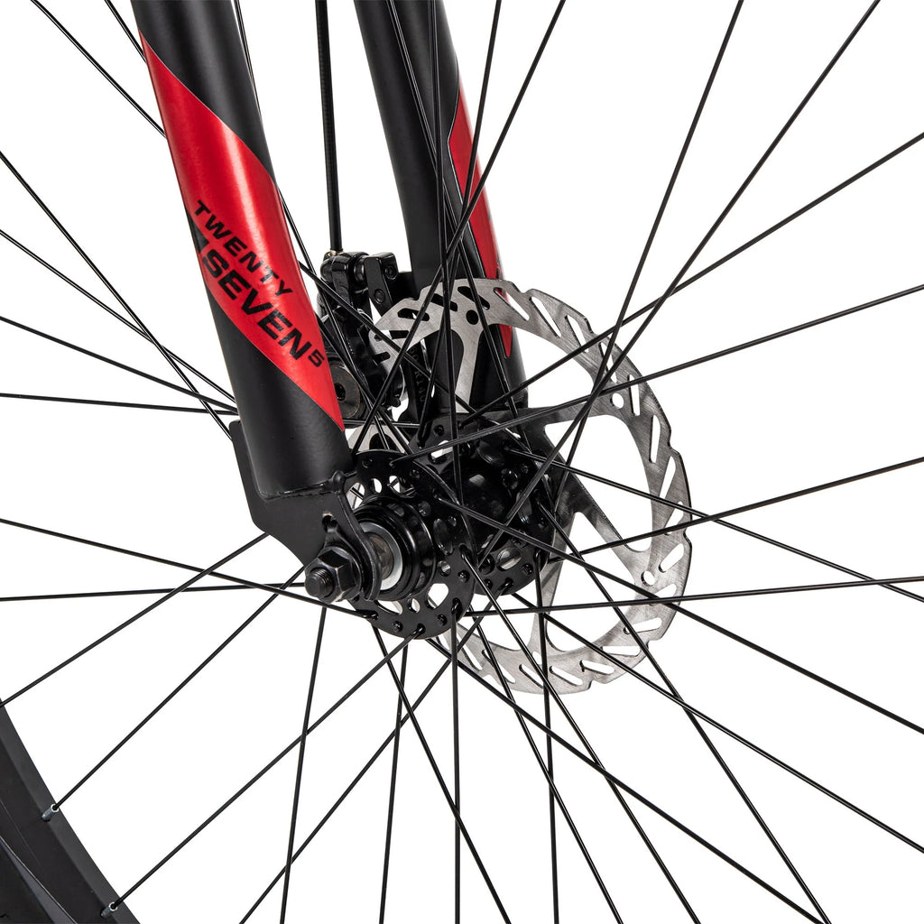 27.5 in. Black and Red Mountain Bikes X47379