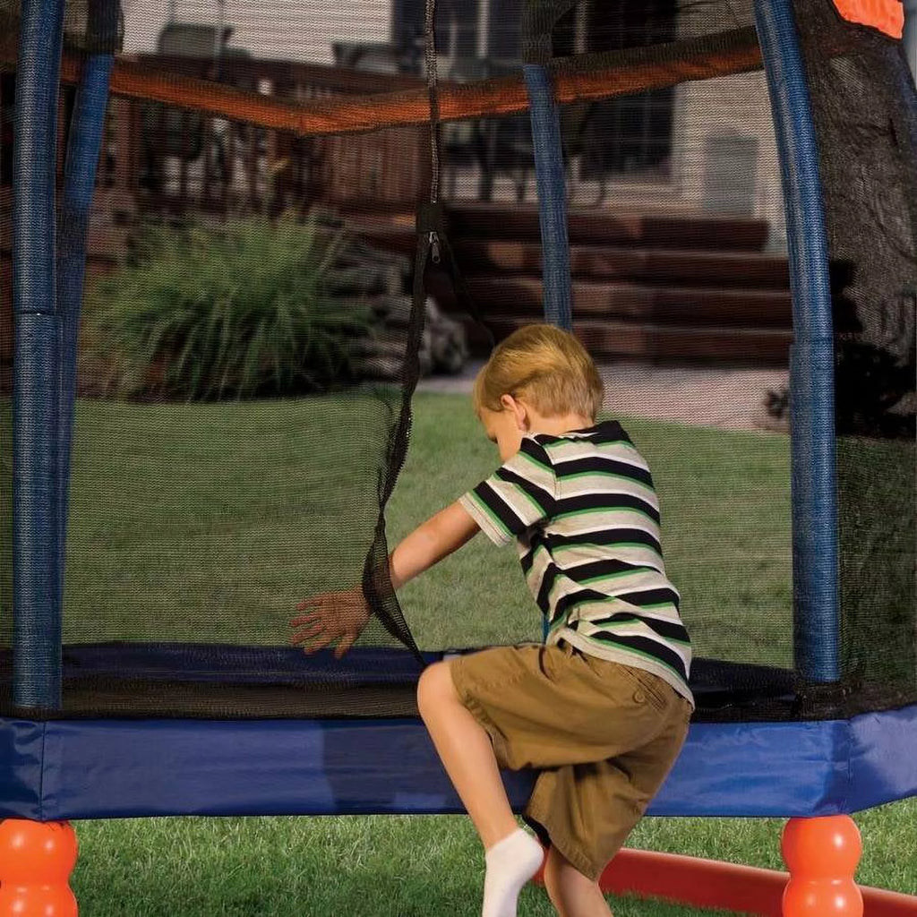 7-Foot Trampoline with Enclosure I115