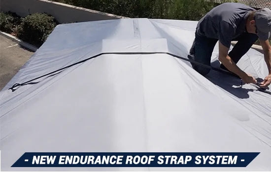 Gray RV Cover for 25-26 Feet Y375