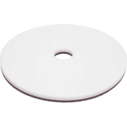 White 20 in. Melamine Floor Pad, 5 per Case Q351261
