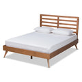 Queen Wood Platform Bed I62926