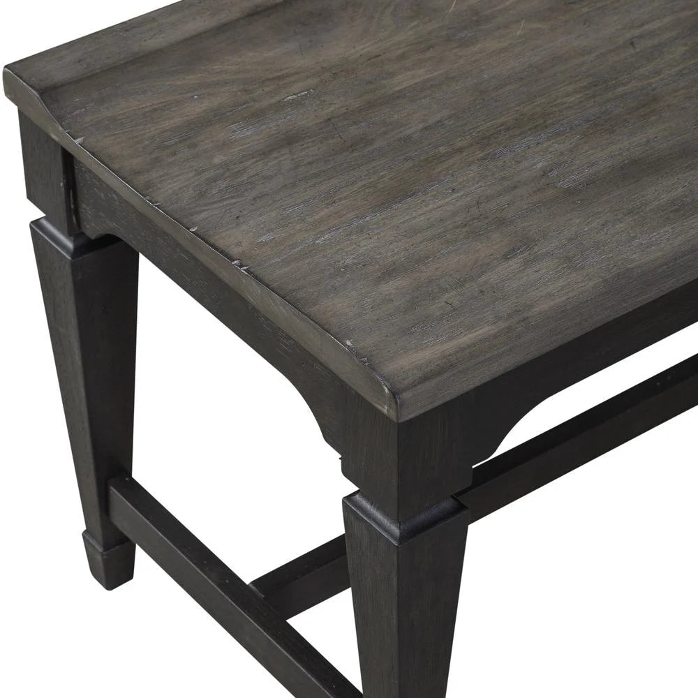 Wood Seat Bench X24904